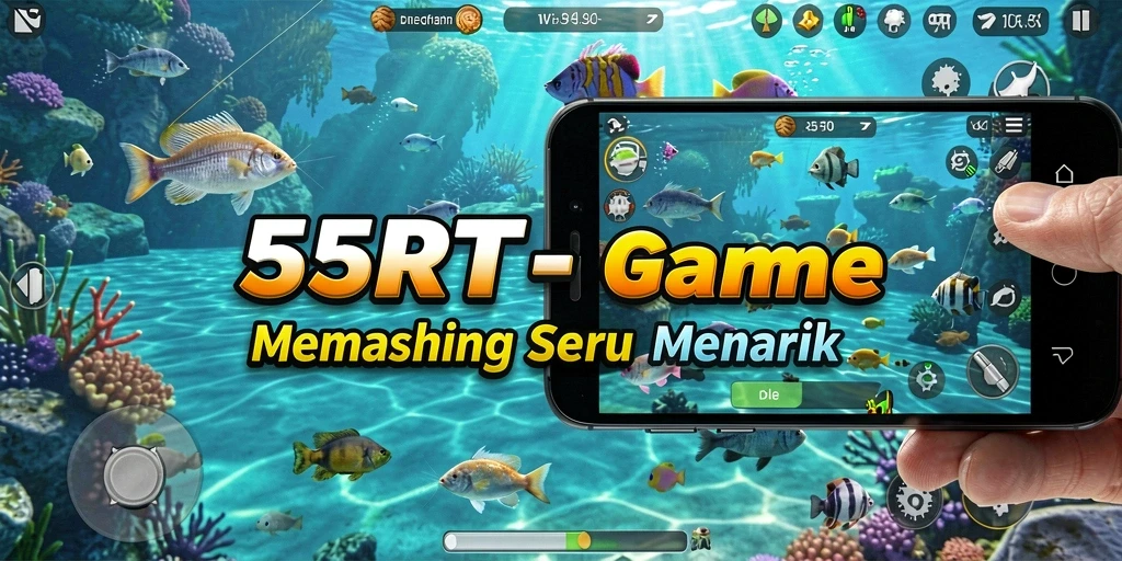 Pengalaman gameplay 55RT dengan aksi memancing yang menegangkan.