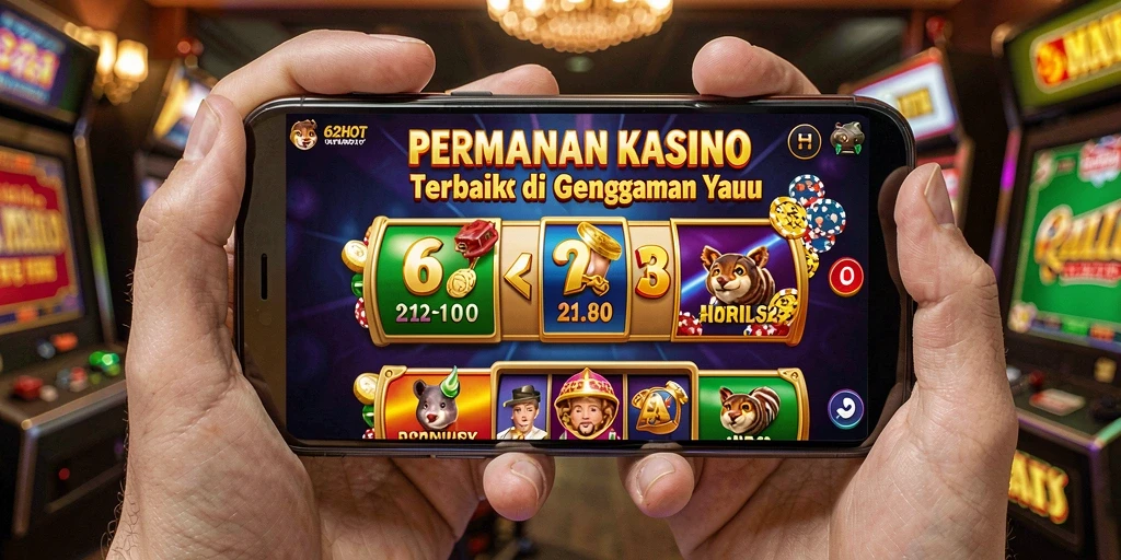 Gameplay Kasino yang mendebarkan di 62HOT.