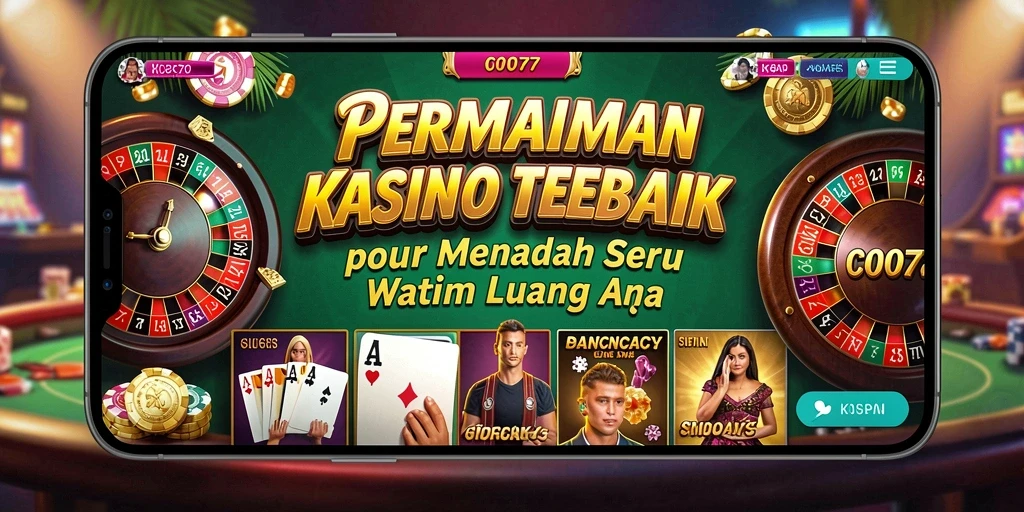 Screenshot C0077 menampilkan gameplay menegangkan dalam suasana Kasino.