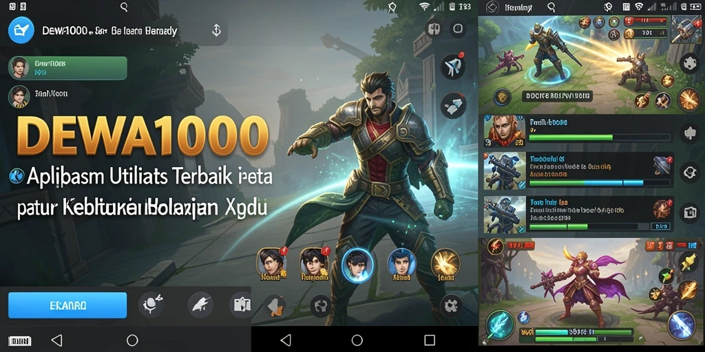 Tampilan antarmuka DEWA1000 yang menarik dan fungsional.