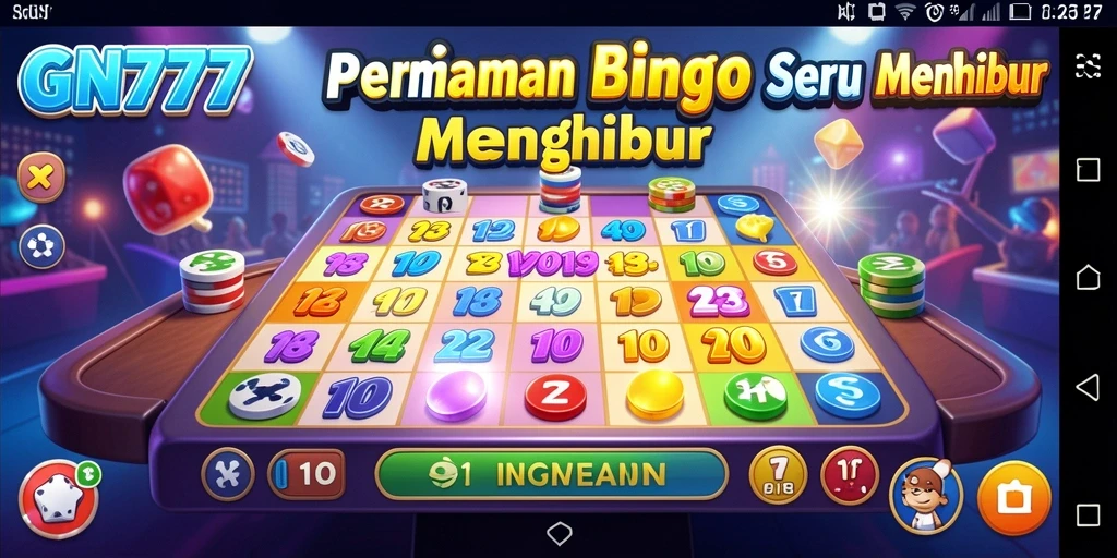 Tampilan gameplay seru dalam permainan Bingo GN777.