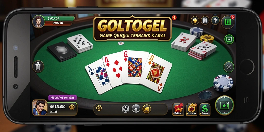 Tampilan gameplay seru dalam GOLTOGEL, permainan QiuQiu yang menegangkan.