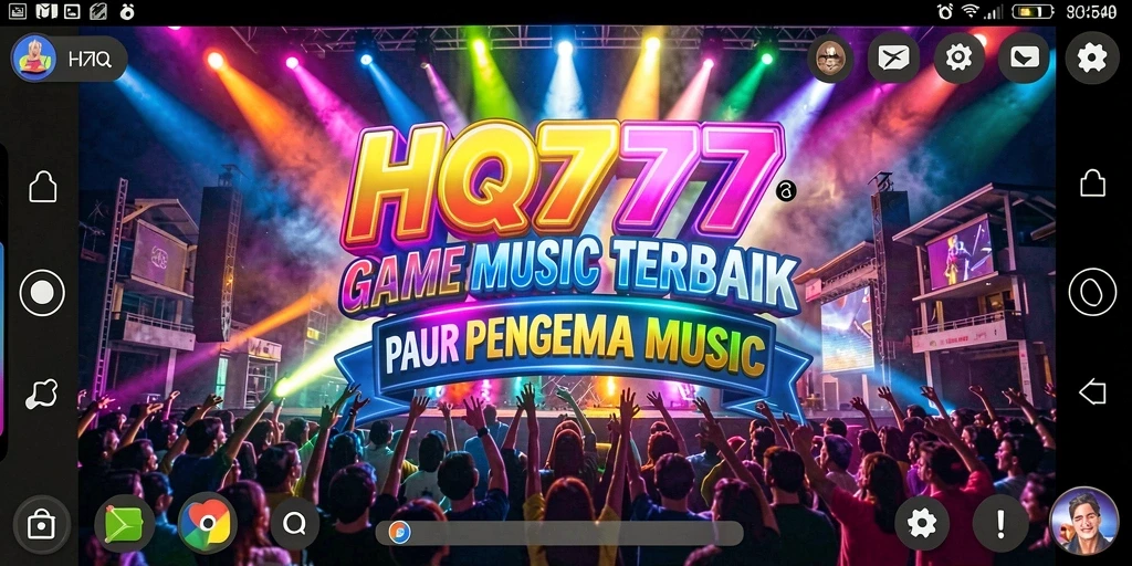 Tampilan gameplay HQ777 yang penuh warna dan interaktif.
