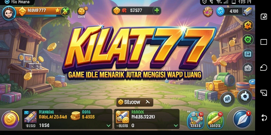 Tampilan gameplay KILAT777 yang memukau dan santai.