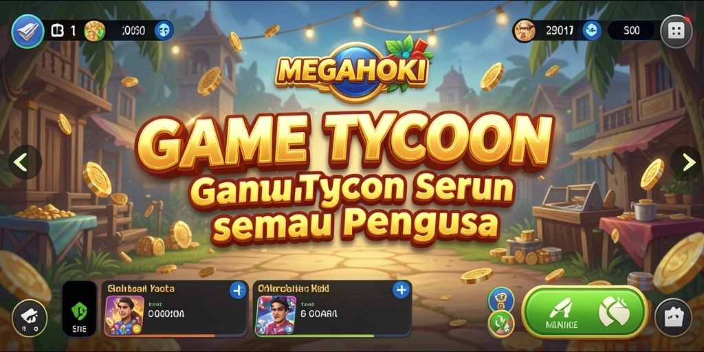 Tampilan gameplay Tycoon yang menantang dan menarik.