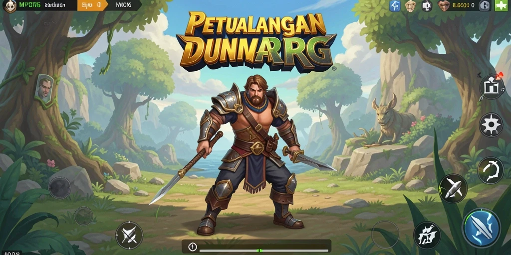 Tangkapan layar MPO76 menampilkan aksi pertarungan mendebarkan dalam dunia RPG.