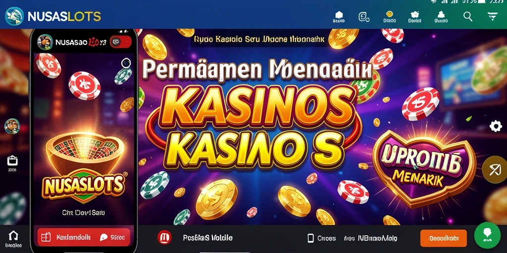 Tampilan gameplay seru di NUSASLOTS dengan banyak pilihan slot.
