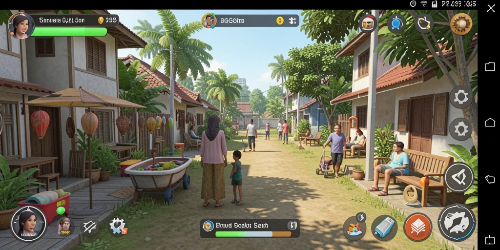 Tangkapan layar menampilkan adegan gameplay dalam PRG007 yang menarik.
