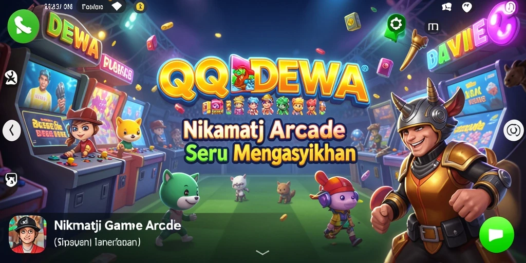 Tampilan gameplay seru dan grafis menawan di QQDEWA.