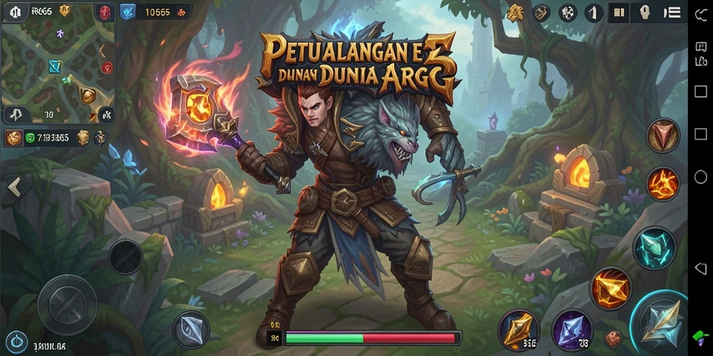 Gameplay seru dalam dunia fantasi ARPG yang mendebarkan.